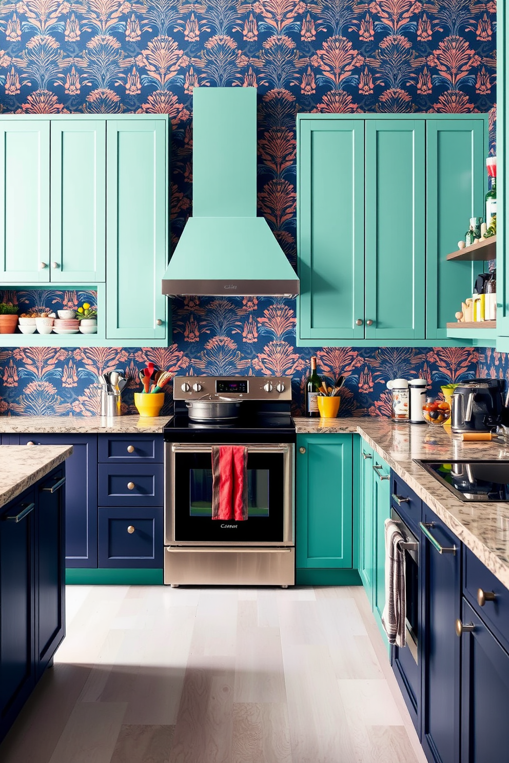 Kitchen Wallpaper Decorating Ideas 30