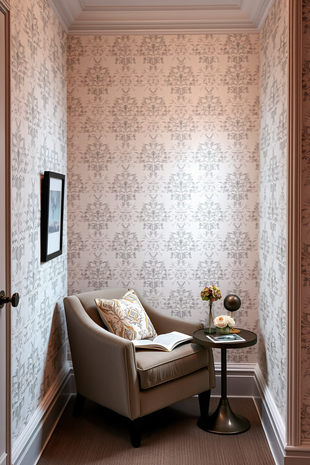 Lace Wallpaper Decorating Ideas 20