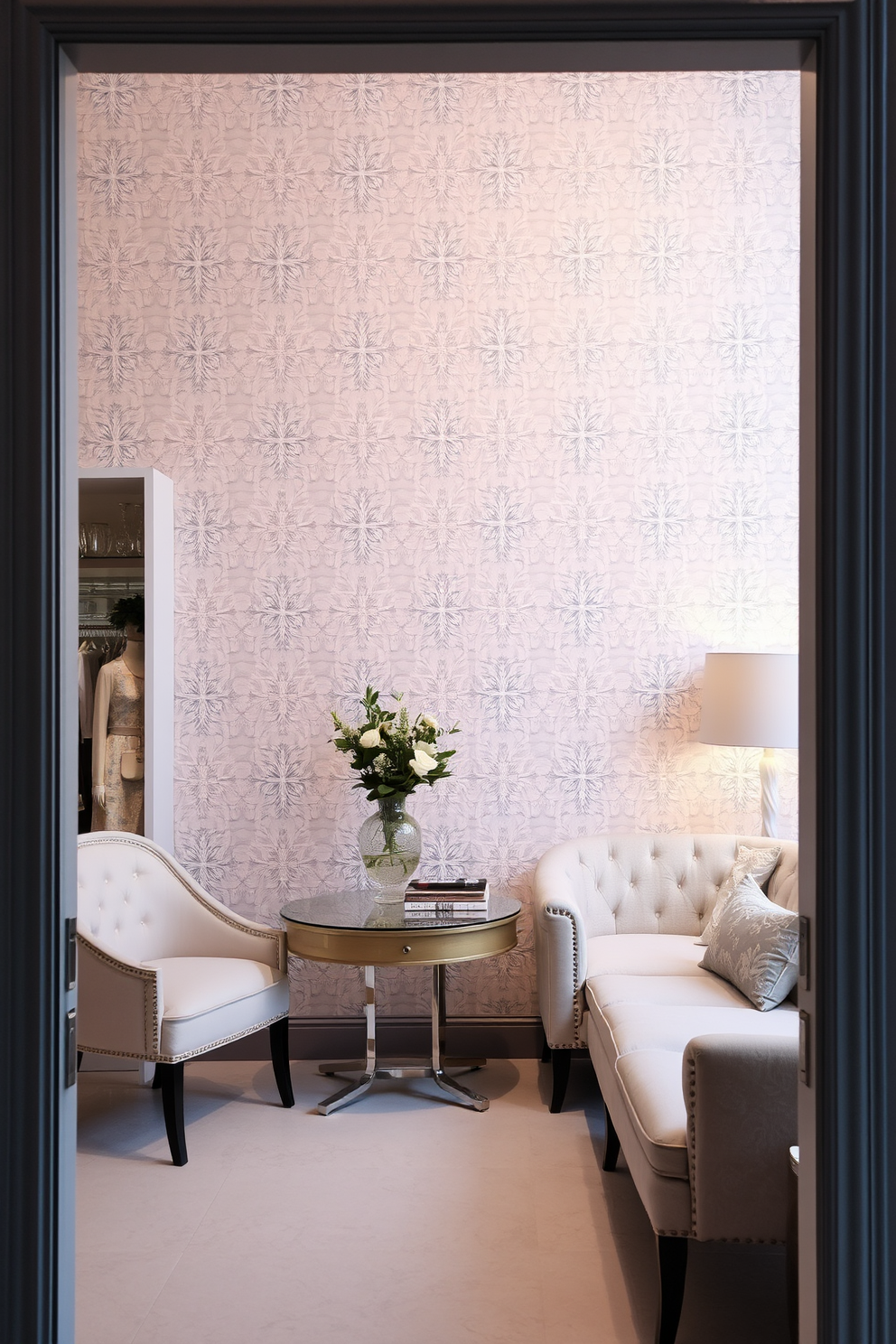 Lace Wallpaper Decorating Ideas 25