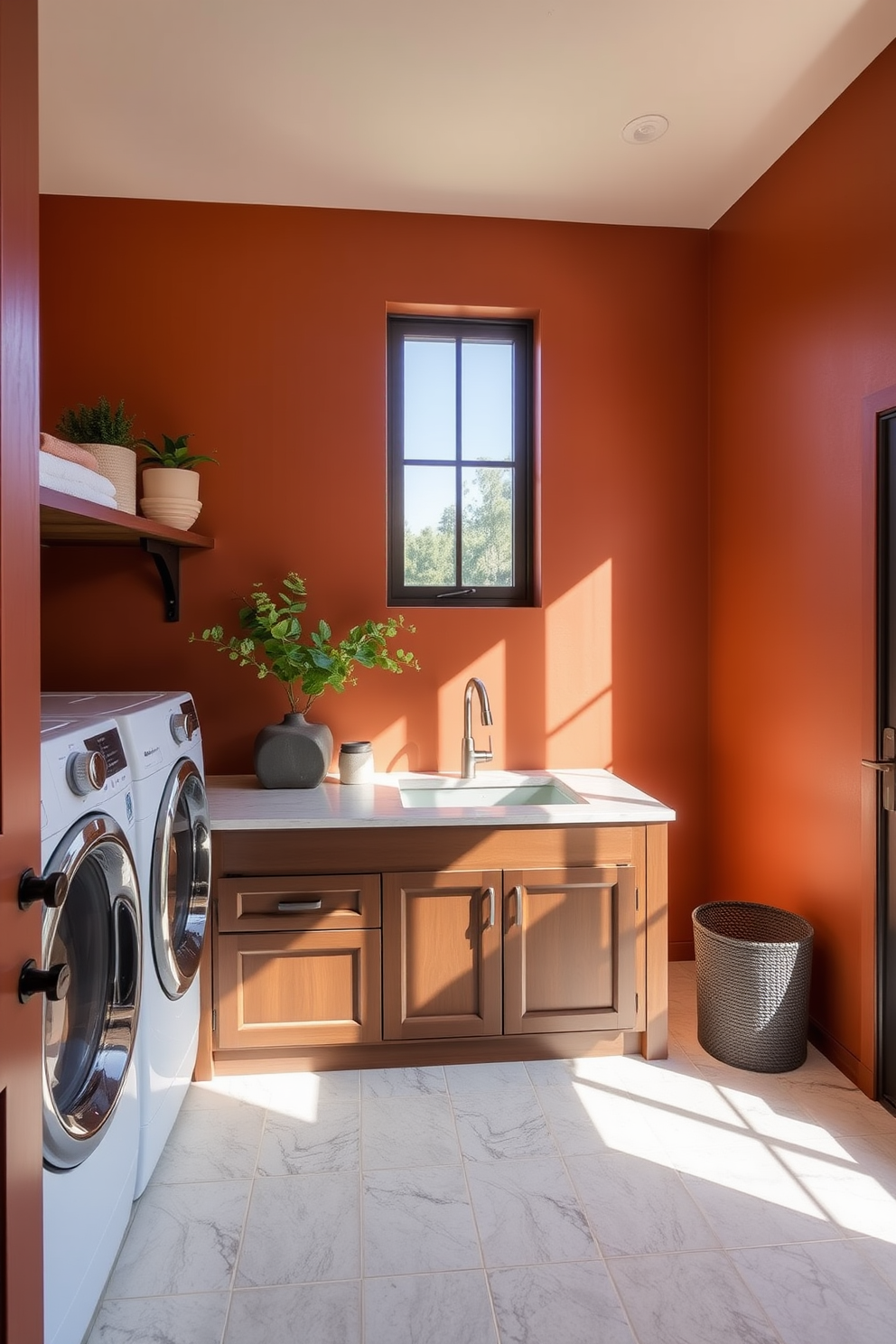 Laundry Room Wall Painting Ideas 12