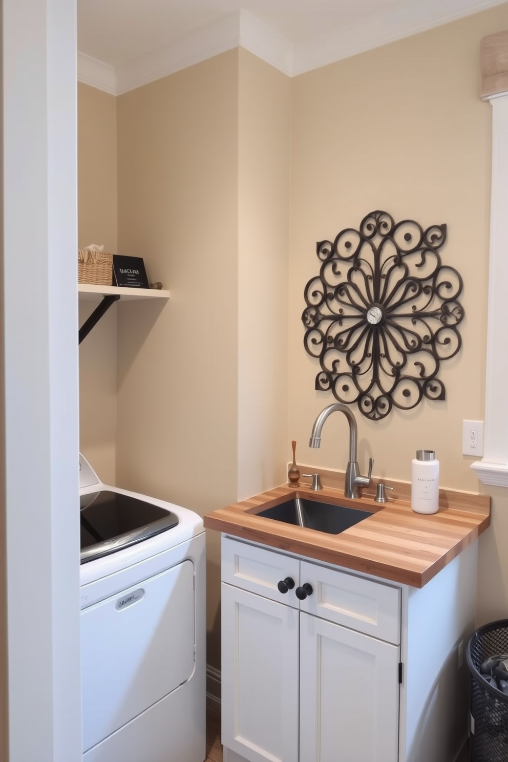 Laundry Room Wall Painting Ideas 8