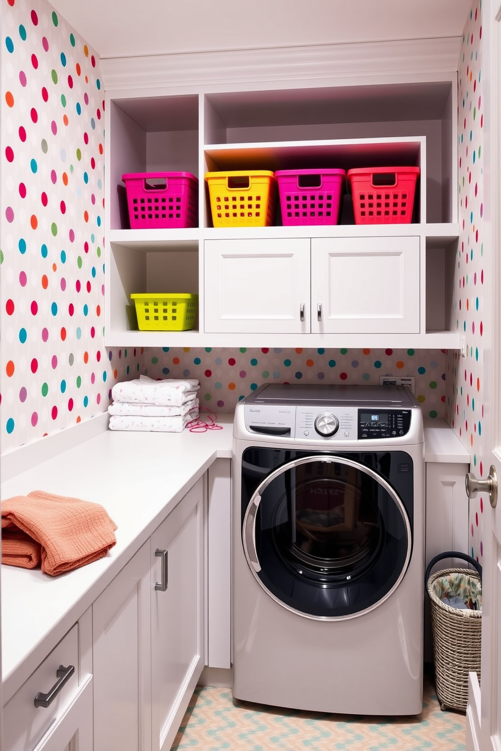 Laundry Room Wallpaper Decorating Ideas 11