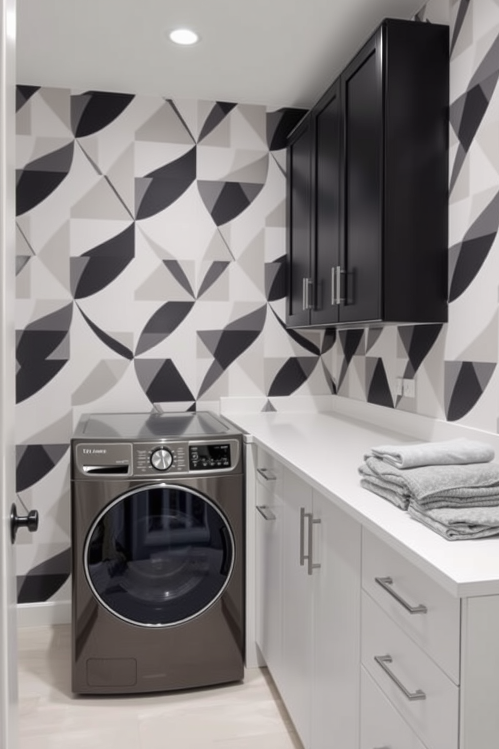 Laundry Room Wallpaper Decorating Ideas 2