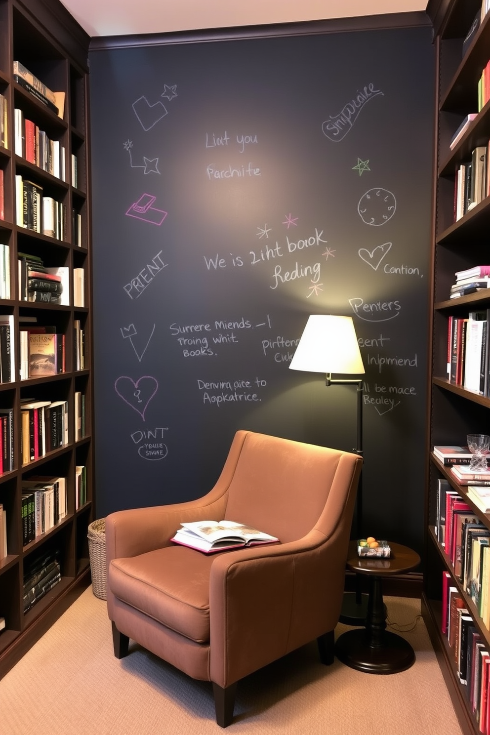 Library Wall Painting Ideas 12