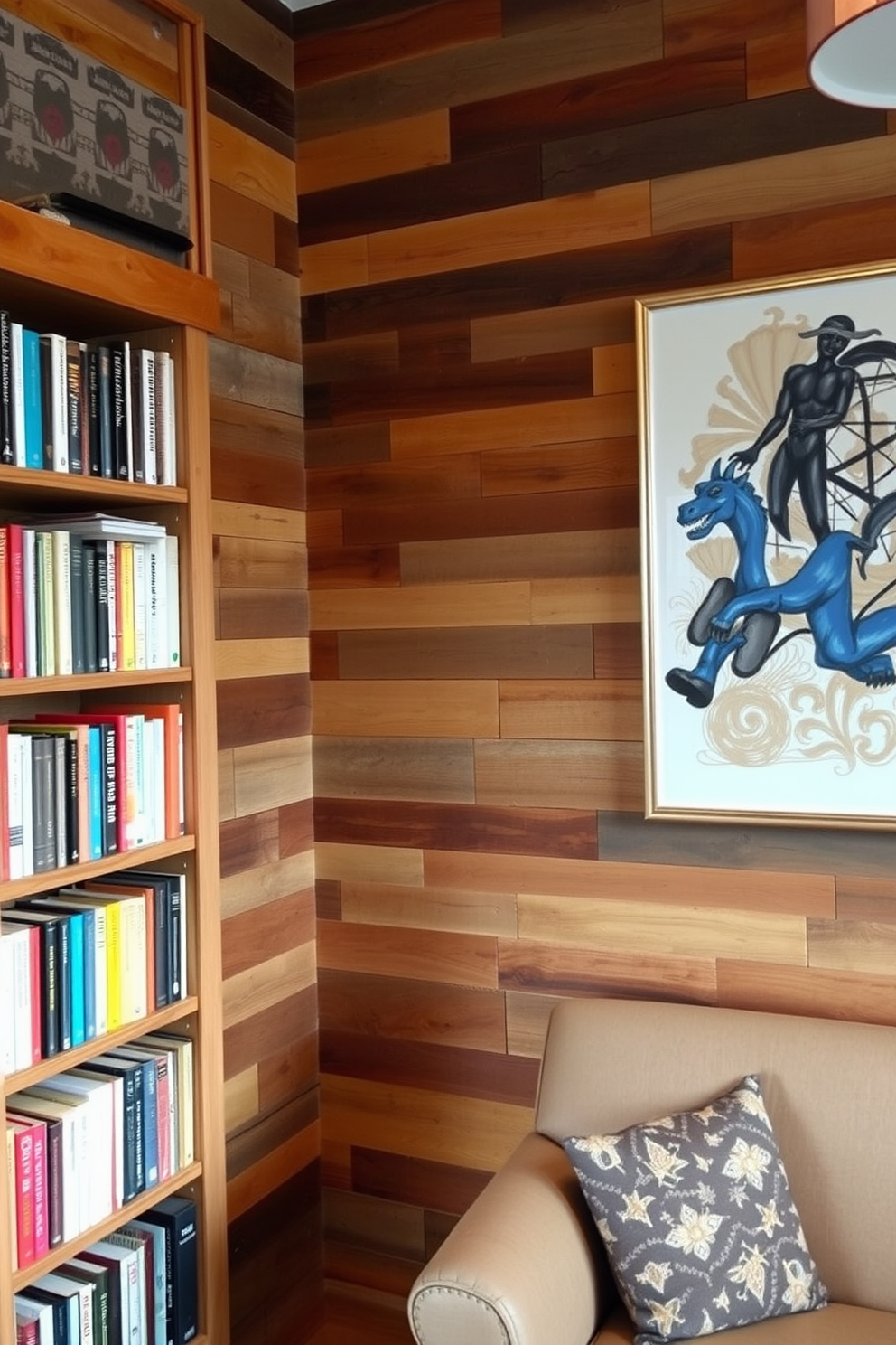 Library Wall Painting Ideas 17