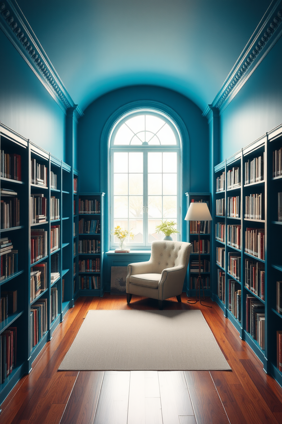 Library Wall Painting Ideas 21