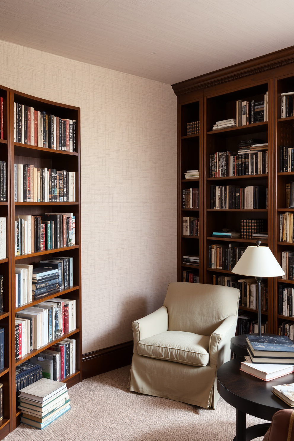 Library Wallpaper Decorating Ideas 19