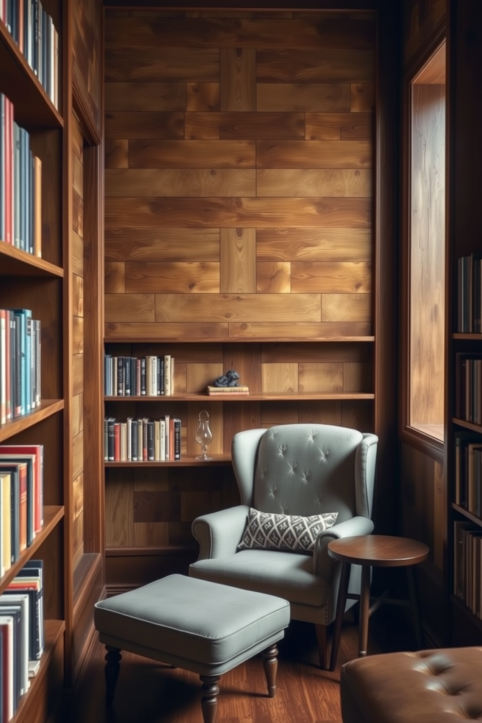 Library Wallpaper Decorating Ideas 23