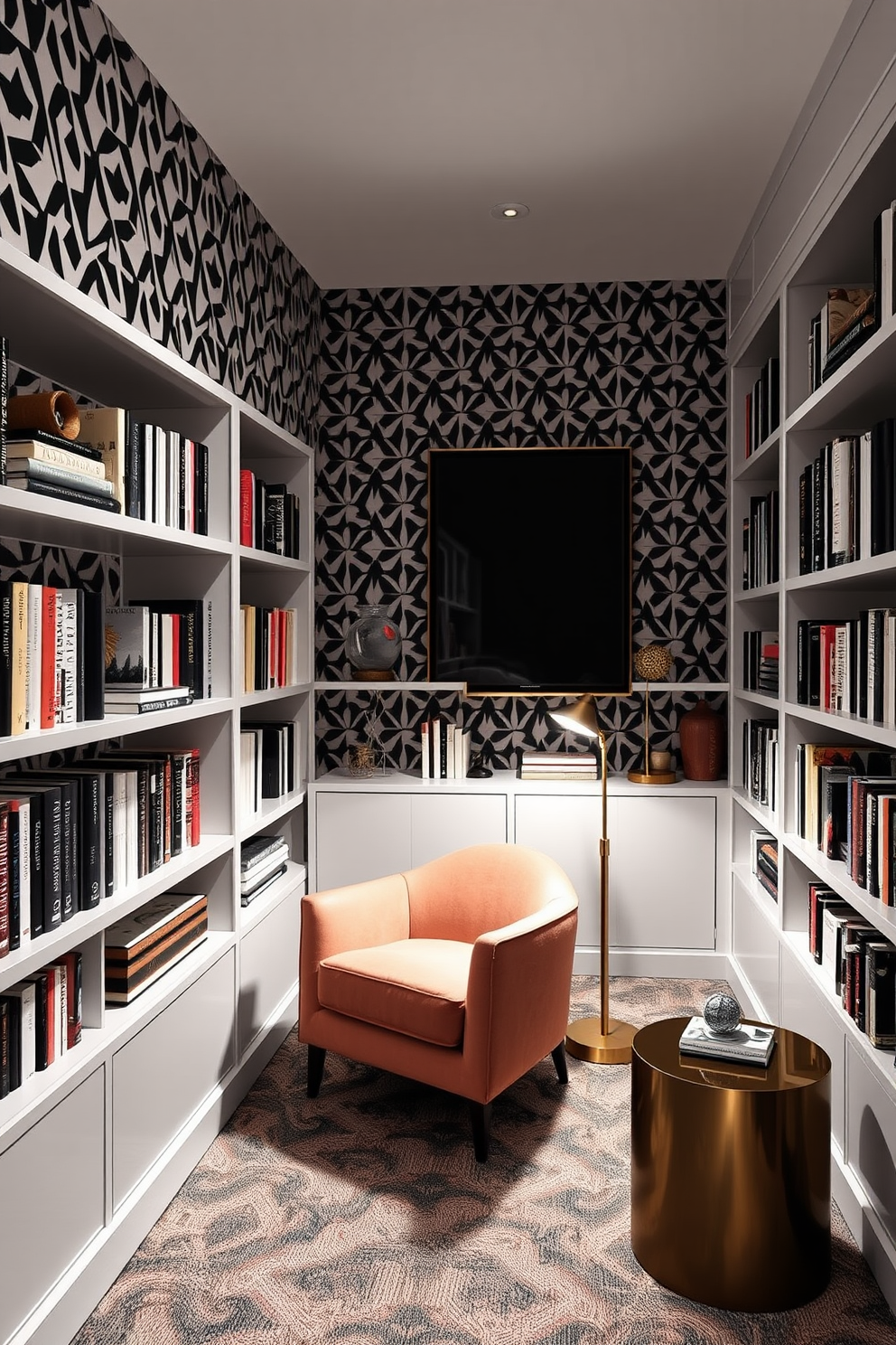 Library Wallpaper Decorating Ideas 3