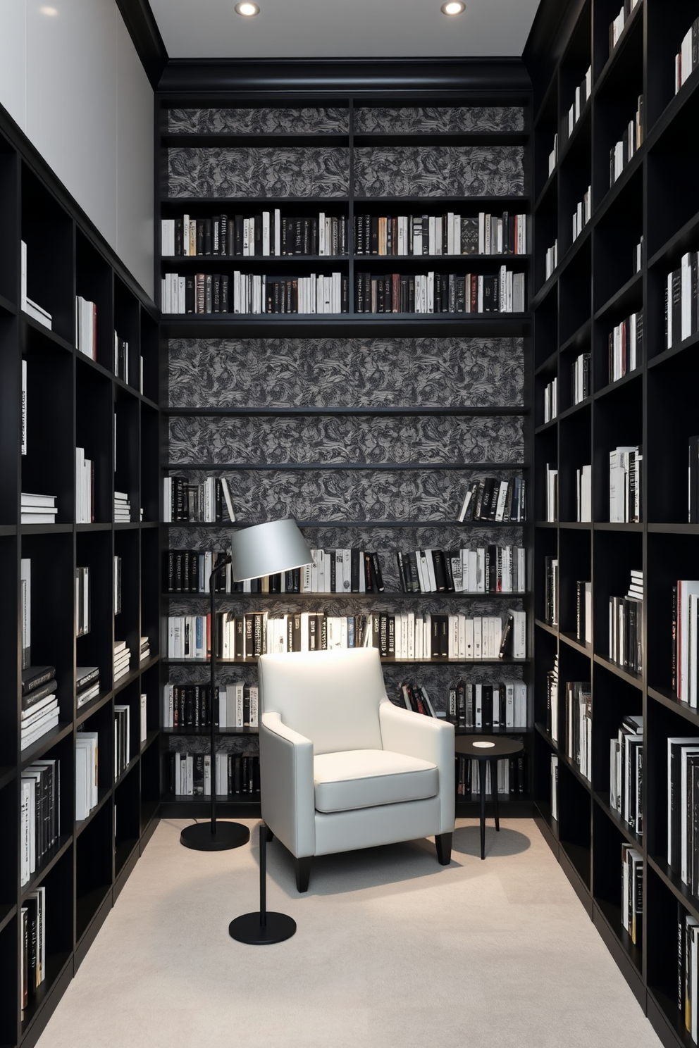 Library Wallpaper Decorating Ideas 30