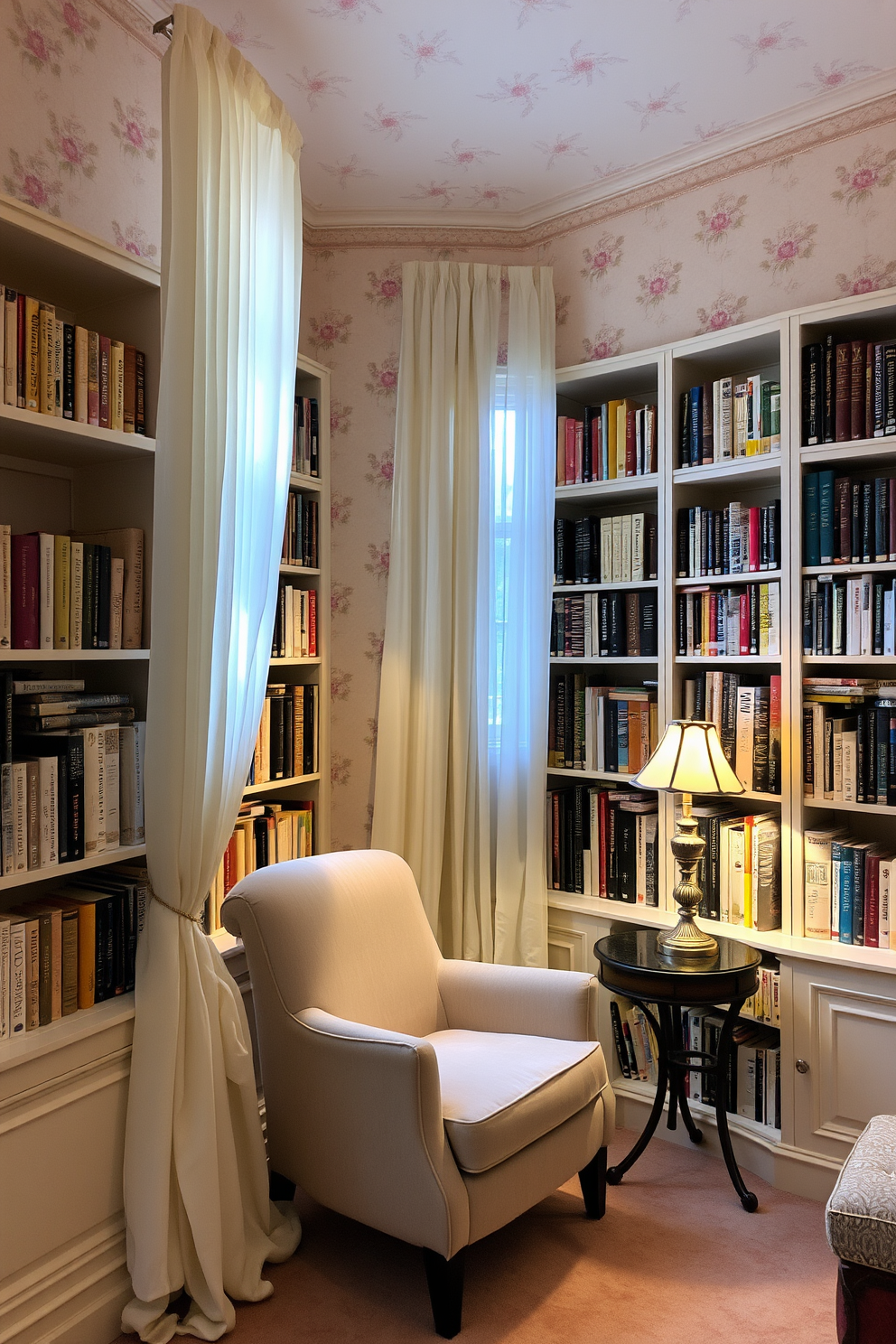 Library Wallpaper Decorating Ideas 8