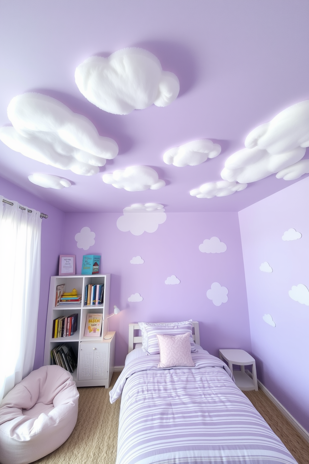 Lilac Wallpaper Decorating Ideas 15