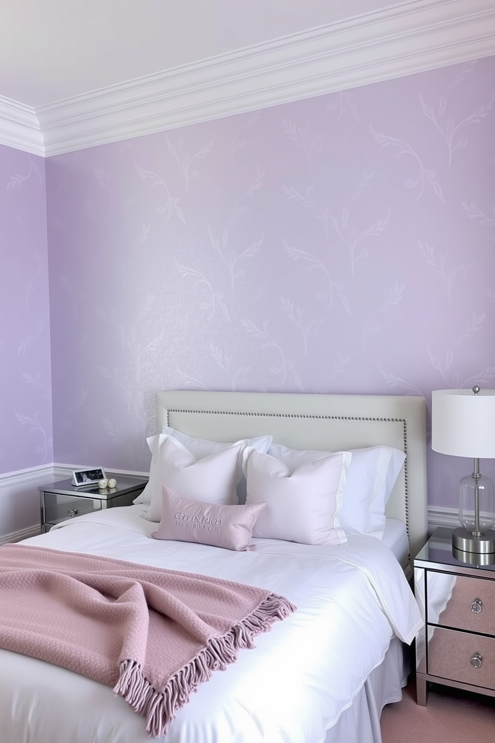 Lilac Wallpaper Decorating Ideas 16