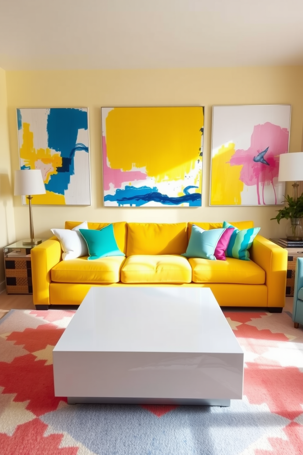 Living Room Wall Painting Ideas 16