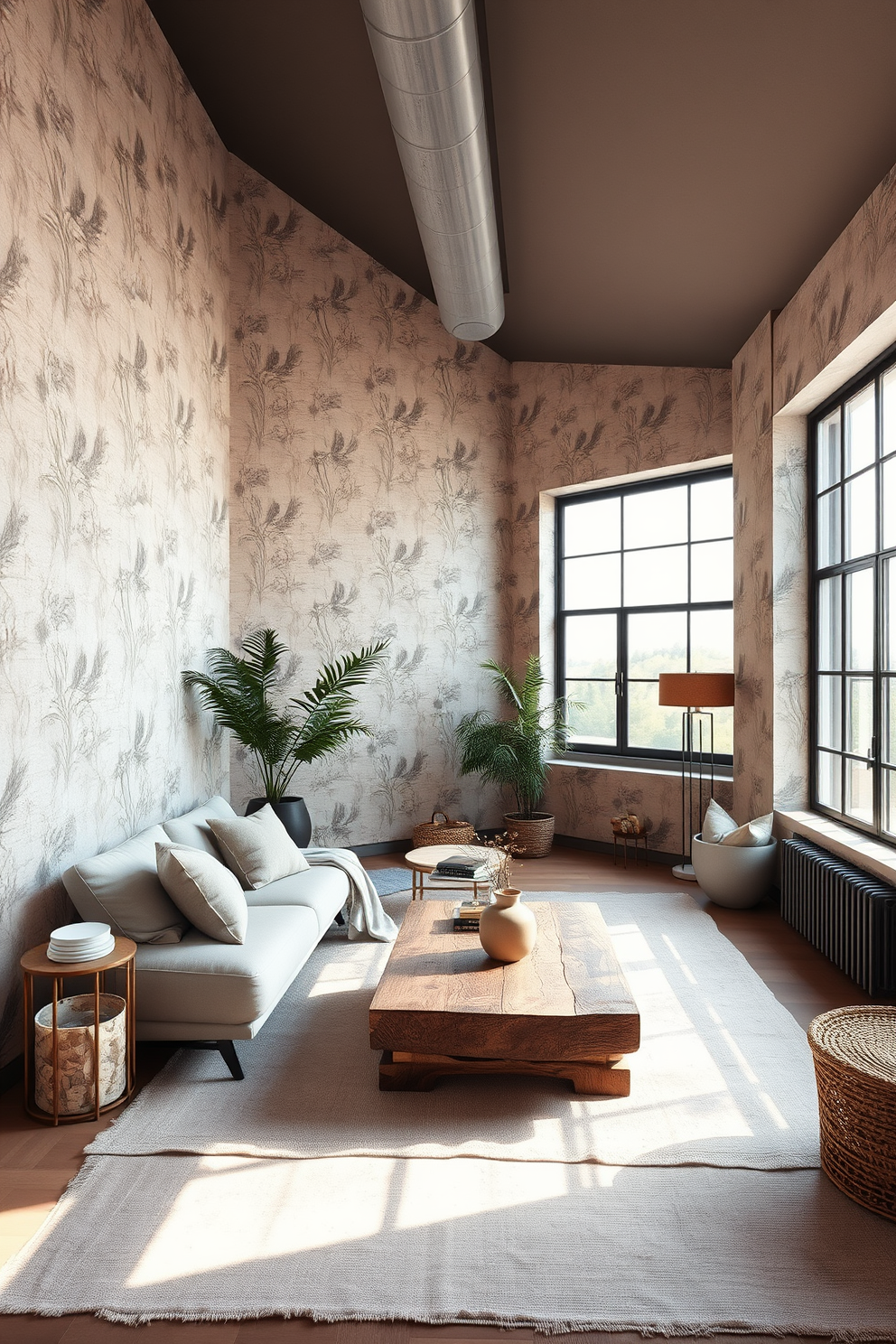 Loft Wallpaper Decorating Ideas 3