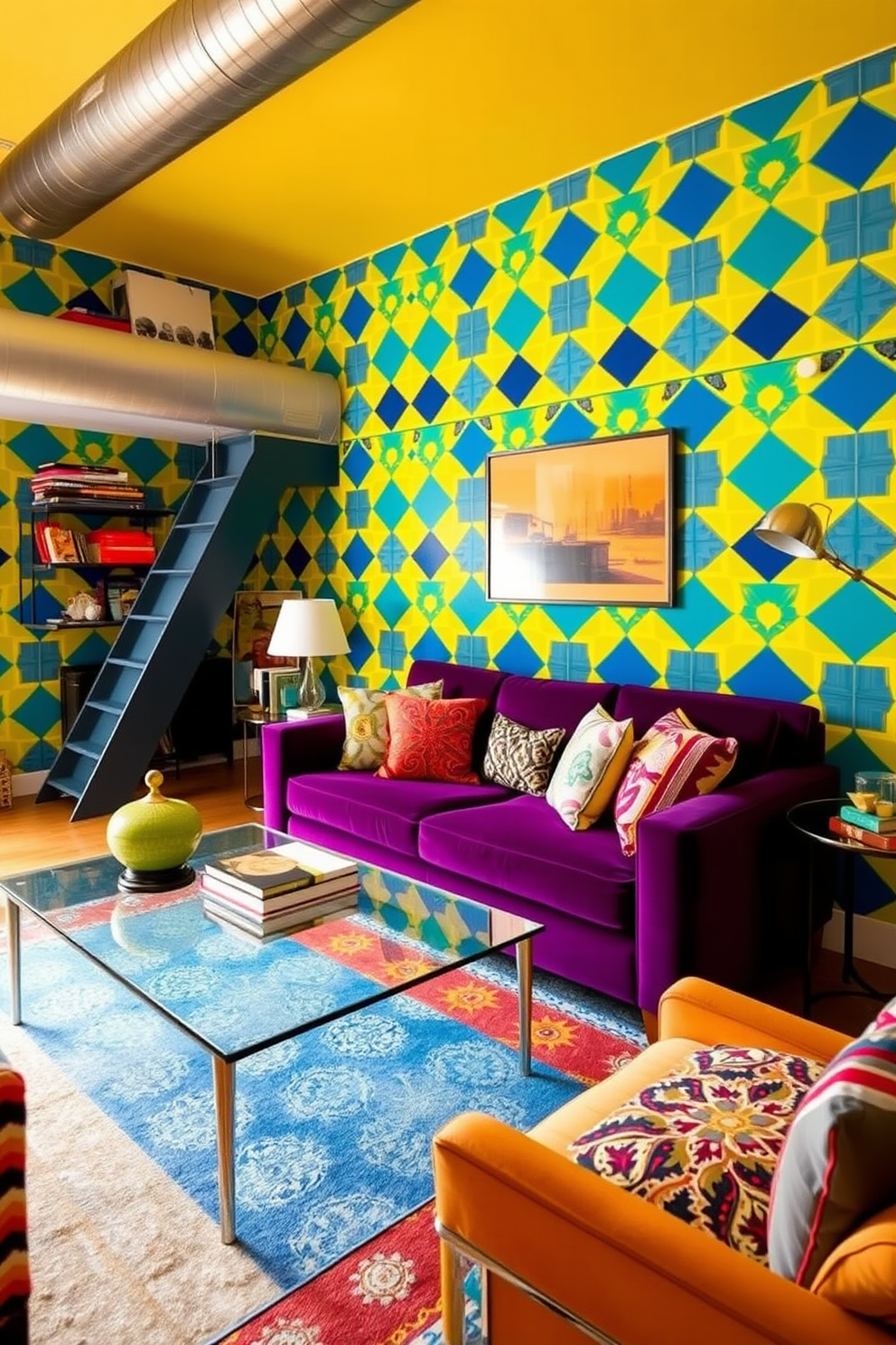 Loft Wallpaper Decorating Ideas 4