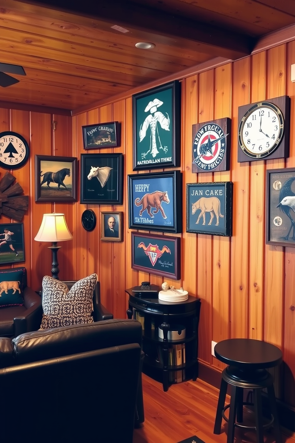 Man Cave Wall Painting Ideas 3