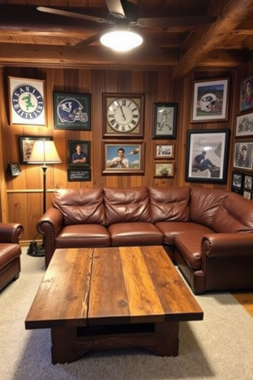 Man Cave Wallpaper Decorating Ideas 1