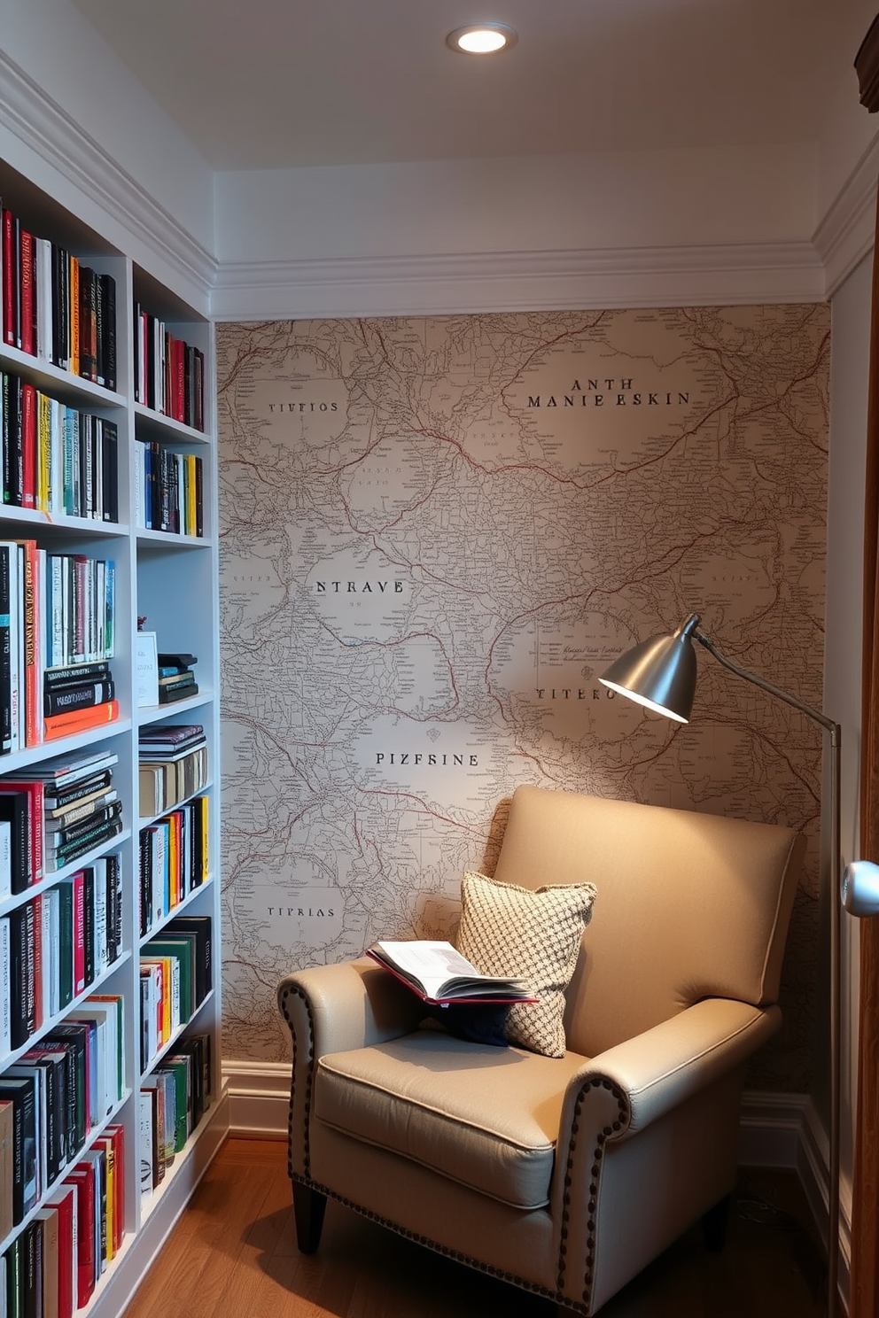 Map Wallpaper Decorating Ideas 10