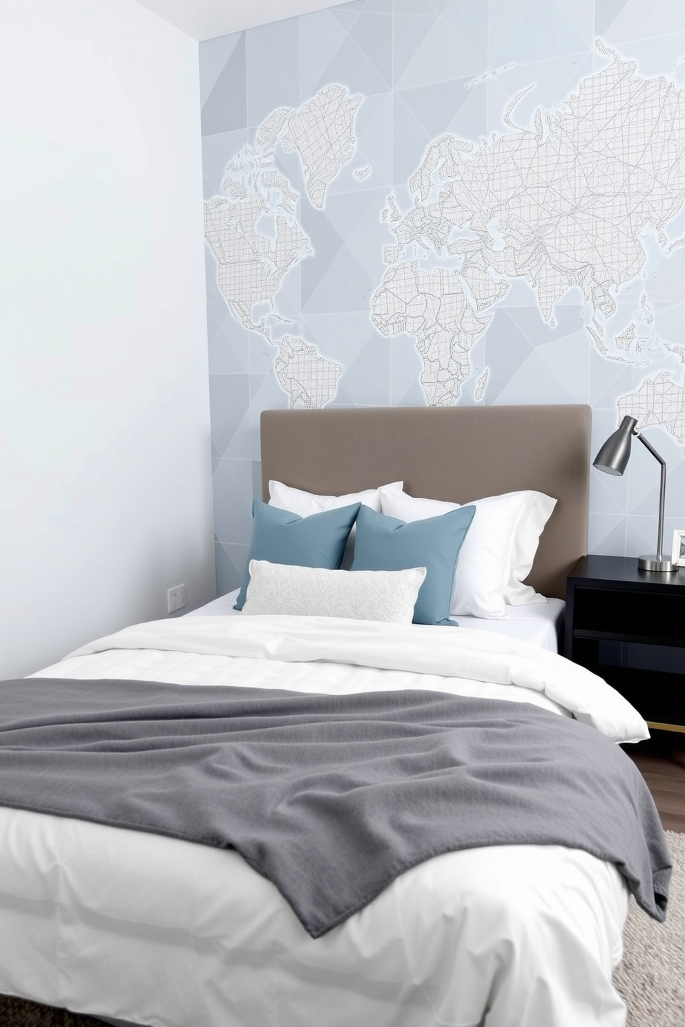 Map Wallpaper Decorating Ideas 3