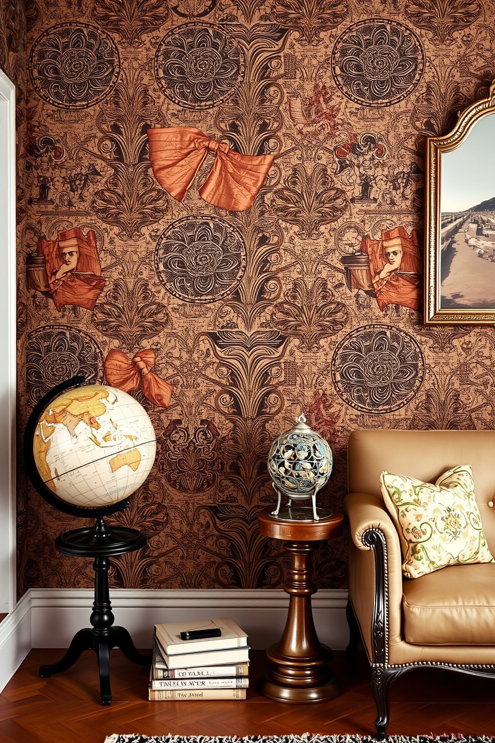 Map Wallpaper Decorating Ideas 30