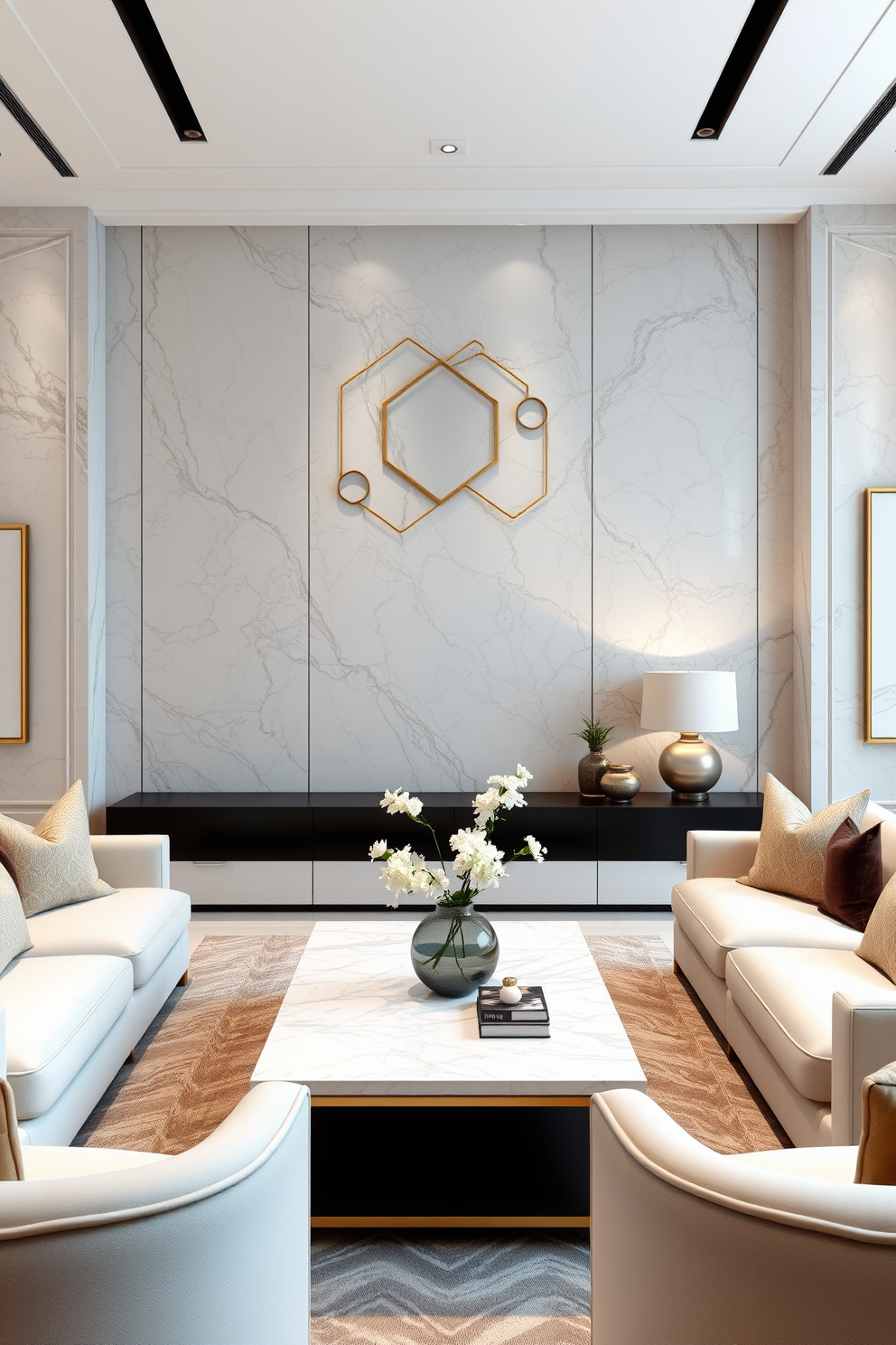 Marble Wallpaper Decorating Ideas 1