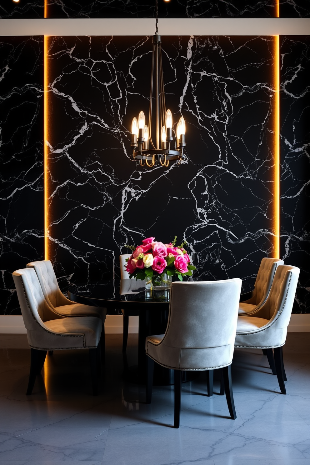 Marble Wallpaper Decorating Ideas 2