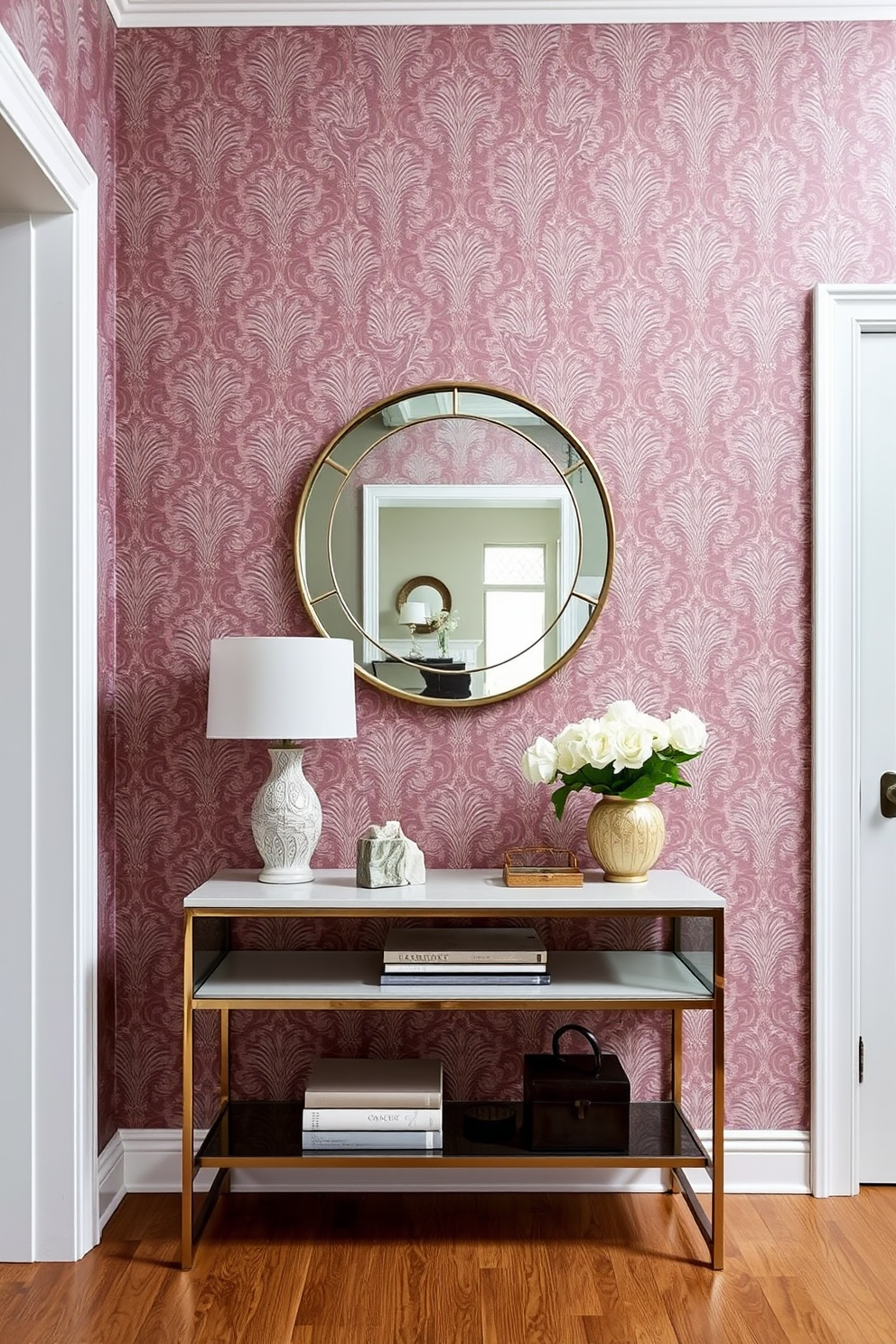 Mauve Wallpaper Decorating Ideas 28