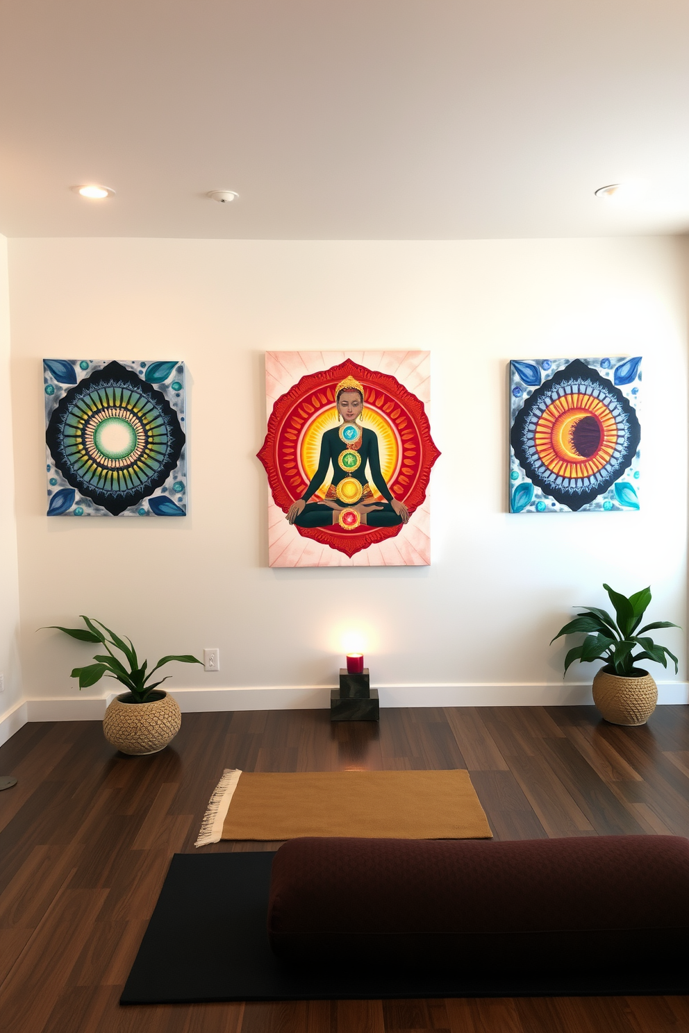 Meditation Room Wall Painting Ideas 11