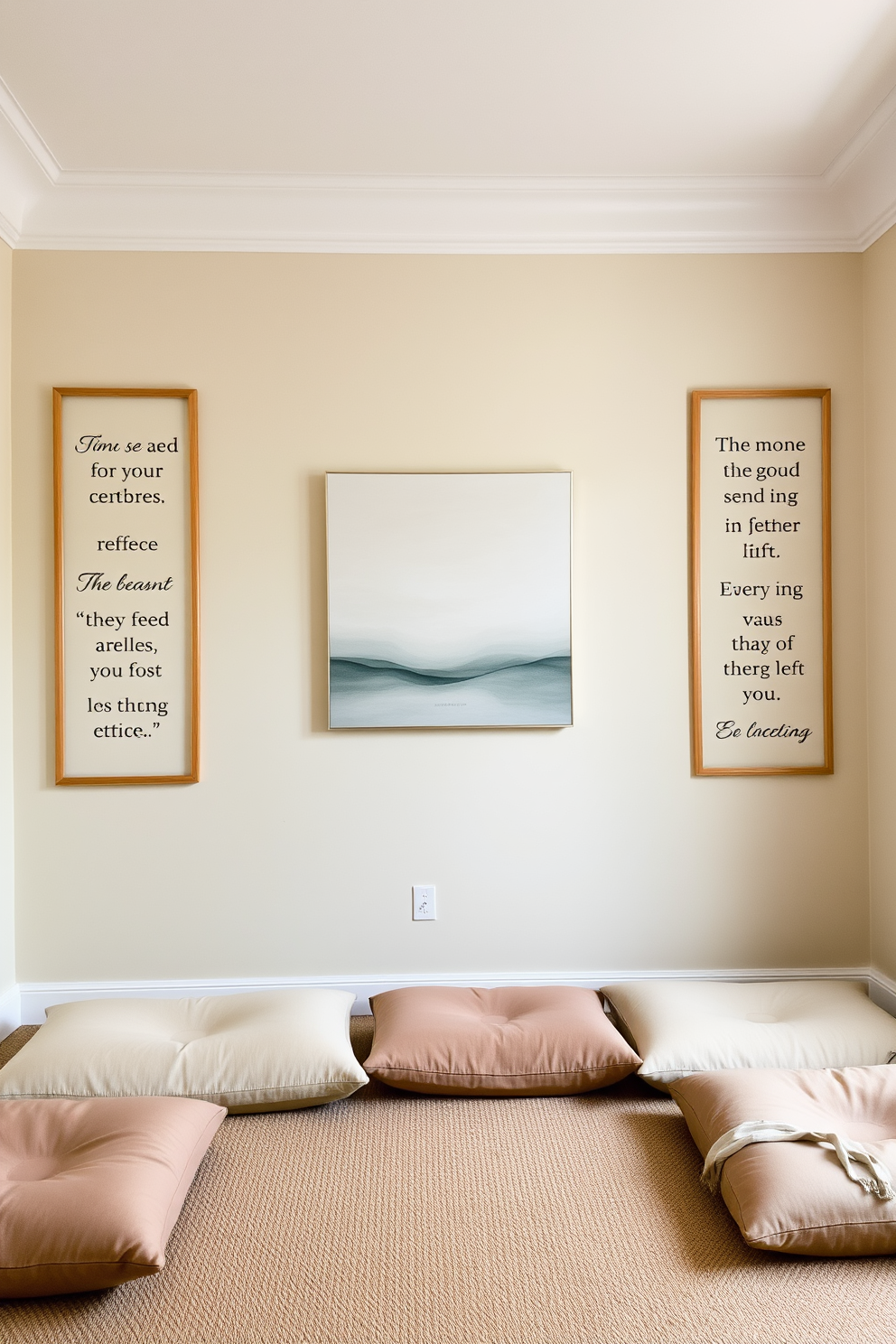 Meditation Room Wall Painting Ideas 13