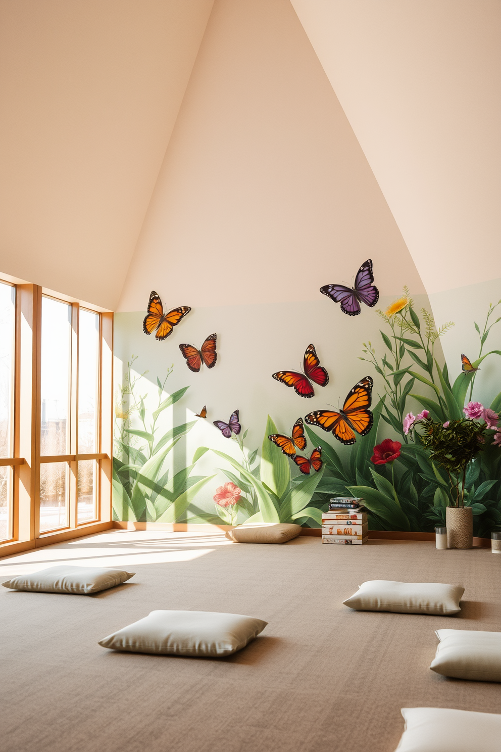 Meditation Room Wall Painting Ideas 18