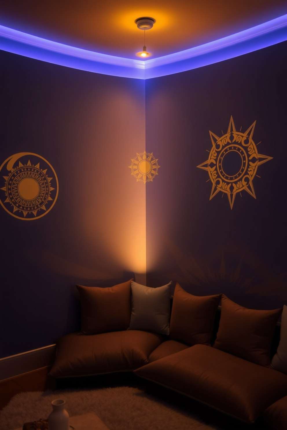 Meditation Room Wall Painting Ideas 26