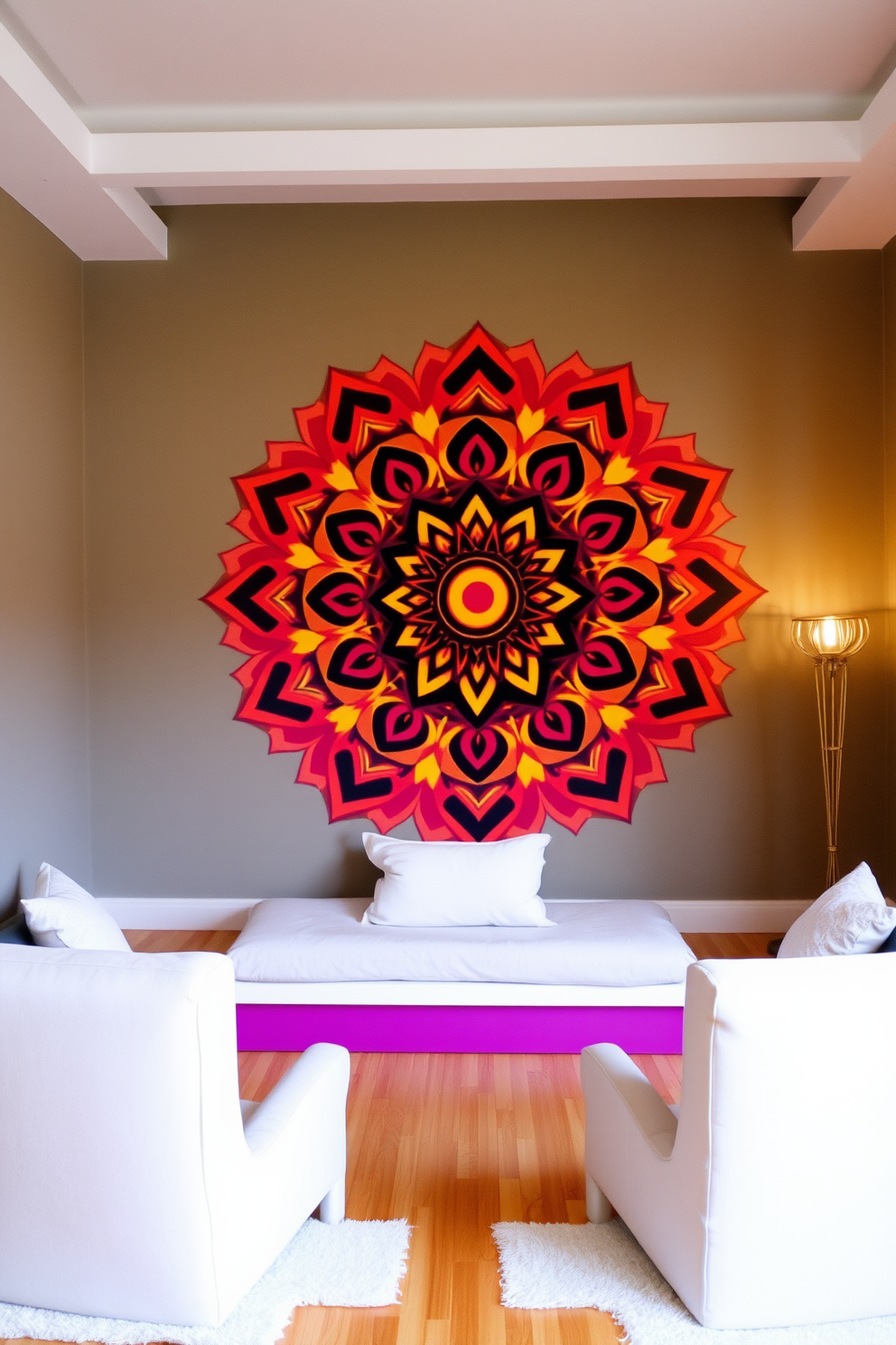 Meditation Room Wall Painting Ideas 5