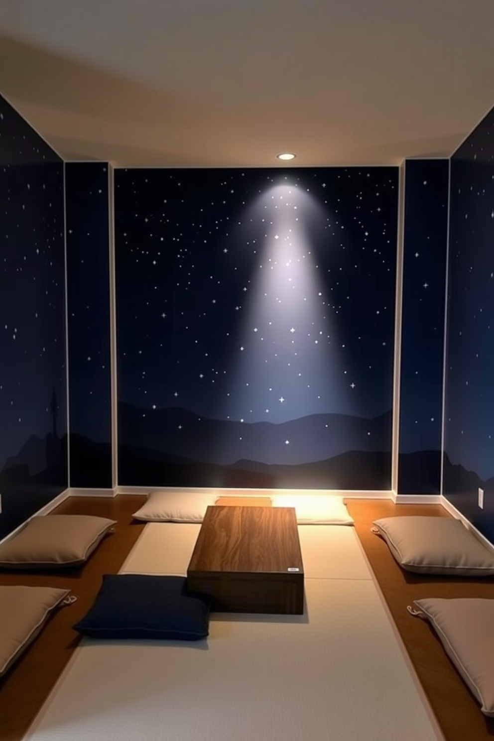 Meditation Room Wall Painting Ideas 8