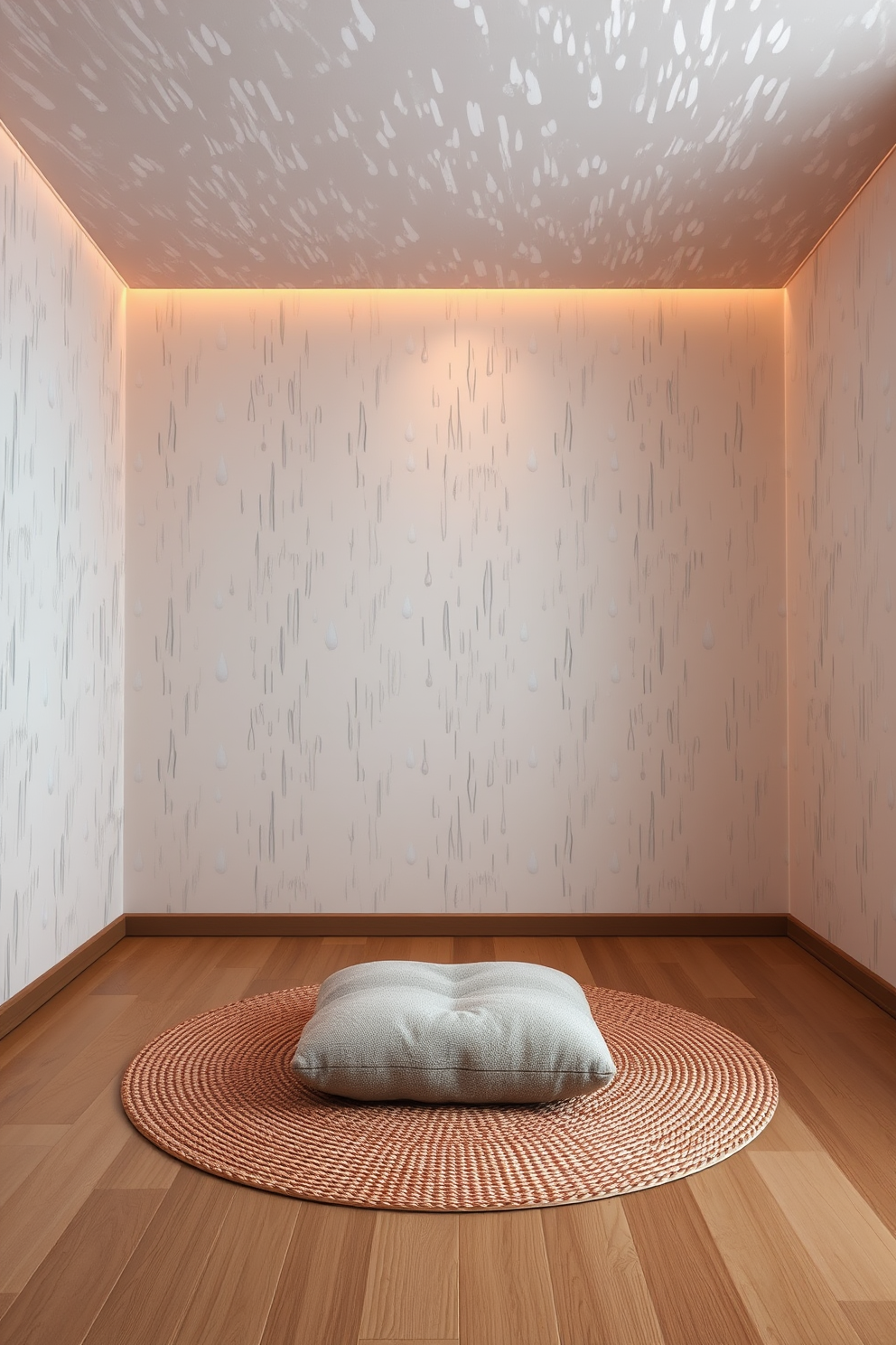 Meditation Room Wallpaper Decorating Ideas 22