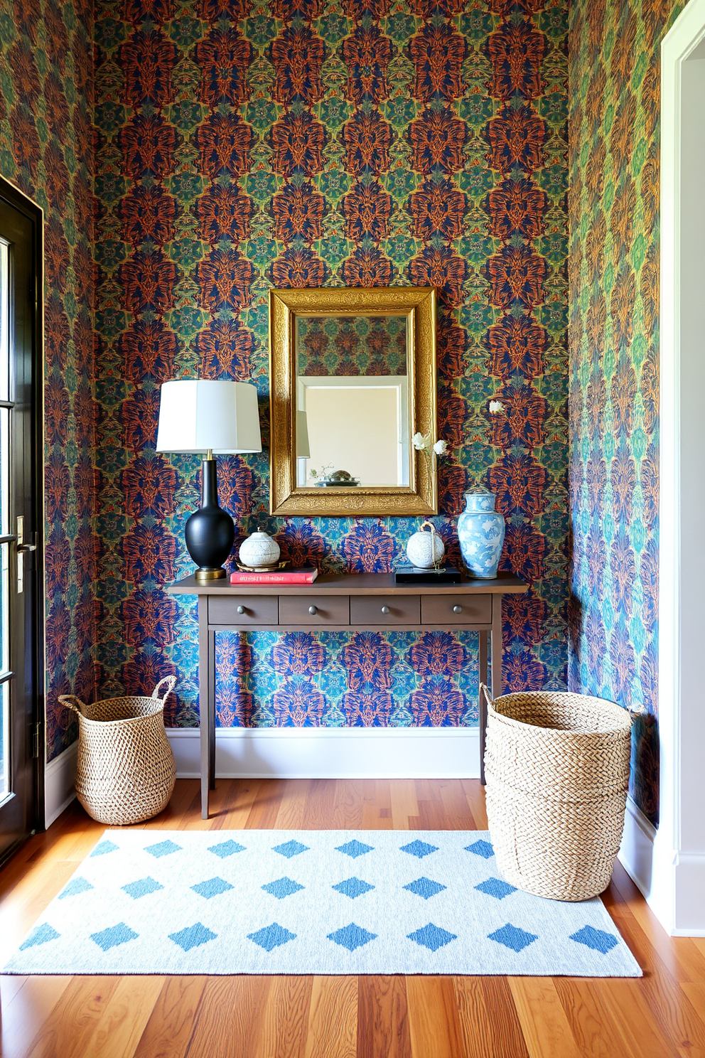 Moroccan Wallpaper Decorating Ideas 14