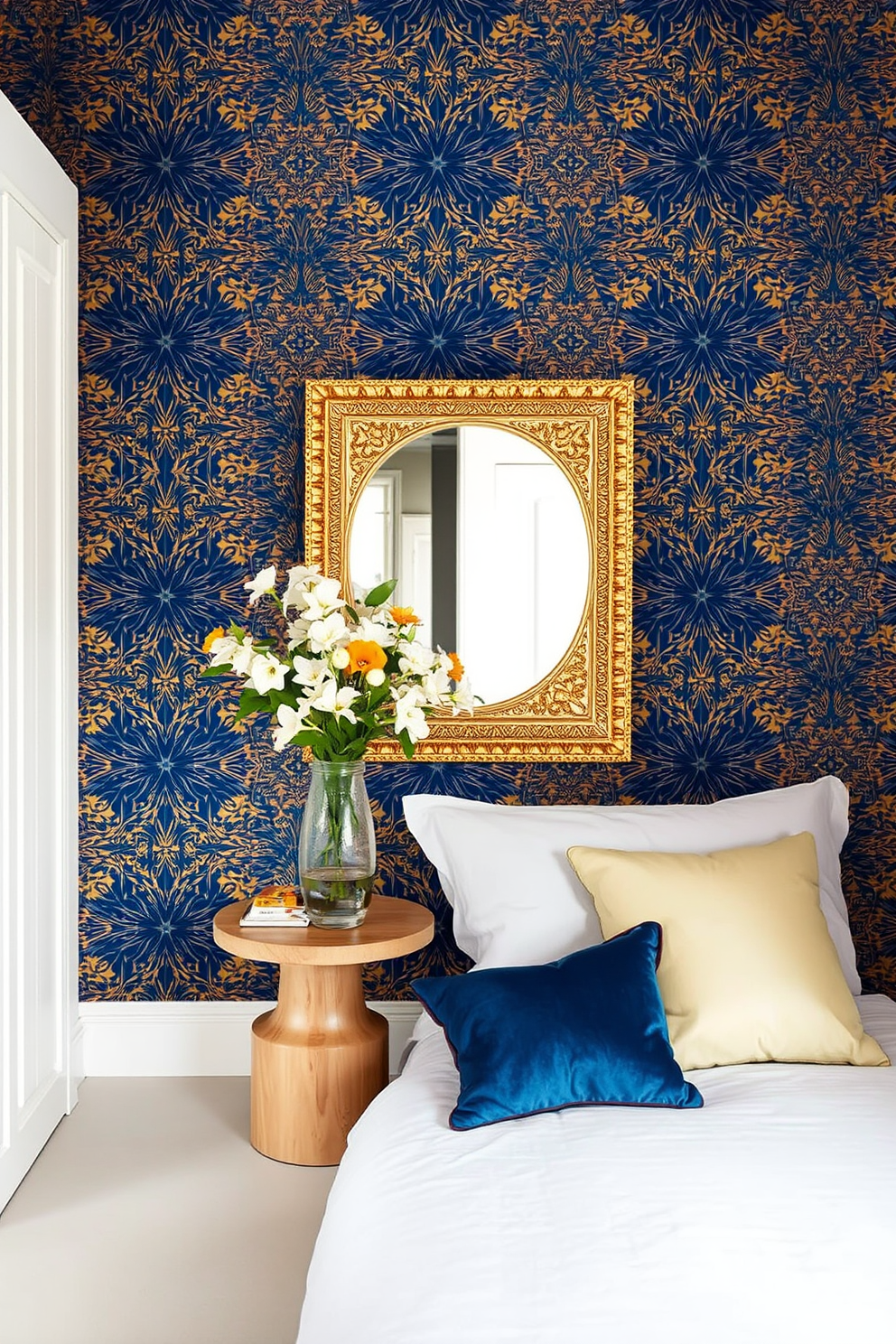 Moroccan Wallpaper Decorating Ideas 18