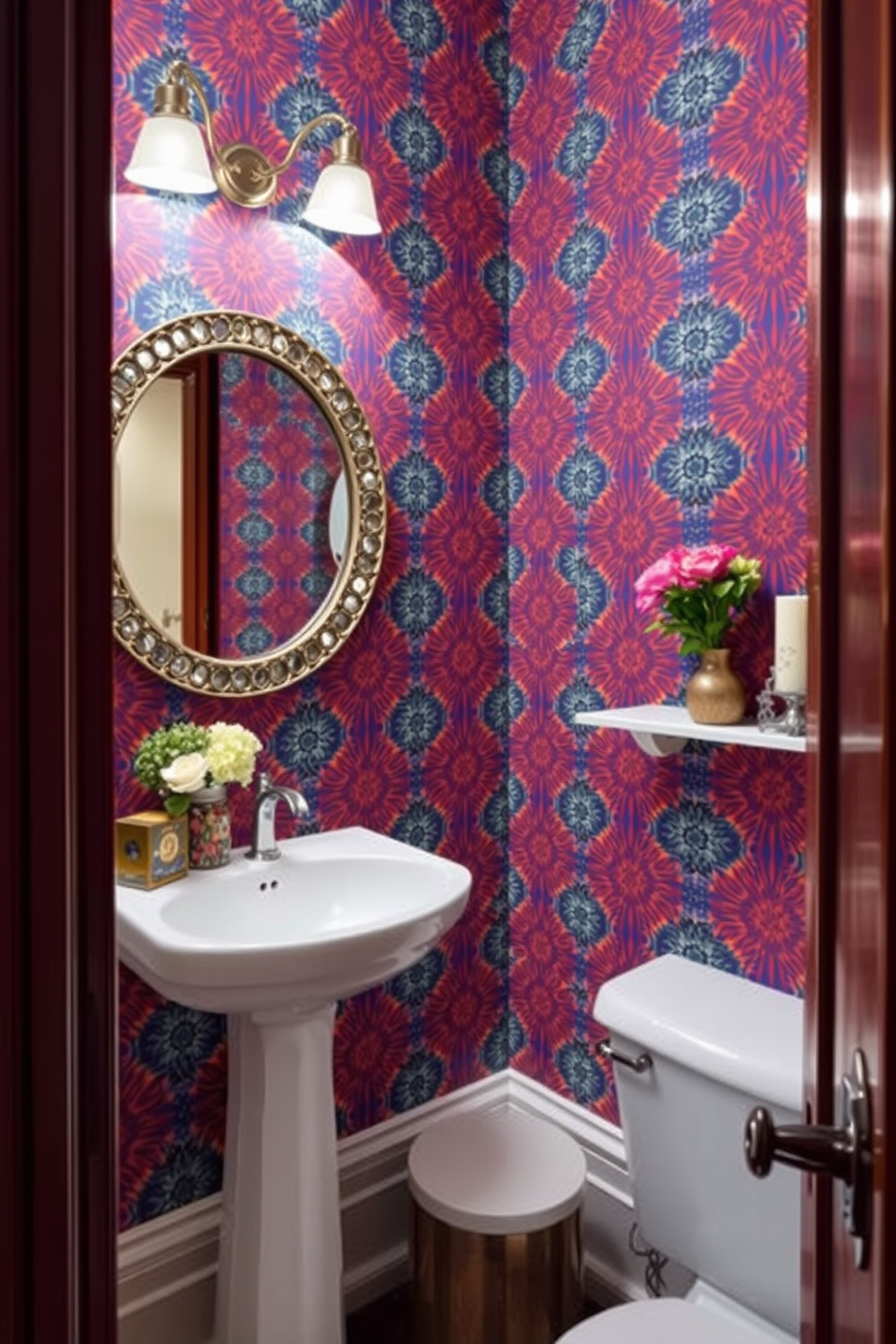 Moroccan Wallpaper Decorating Ideas 25