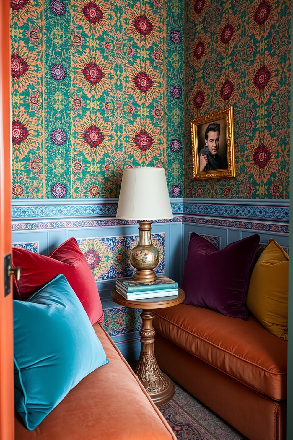 Moroccan Wallpaper Decorating Ideas 29