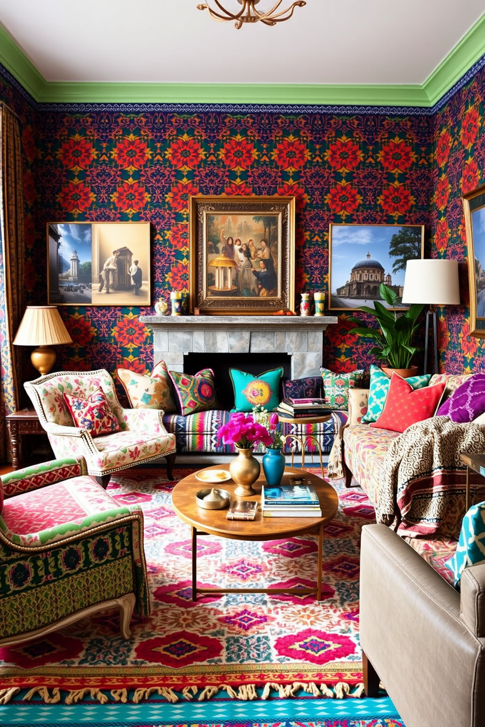 Moroccan Wallpaper Decorating Ideas 7