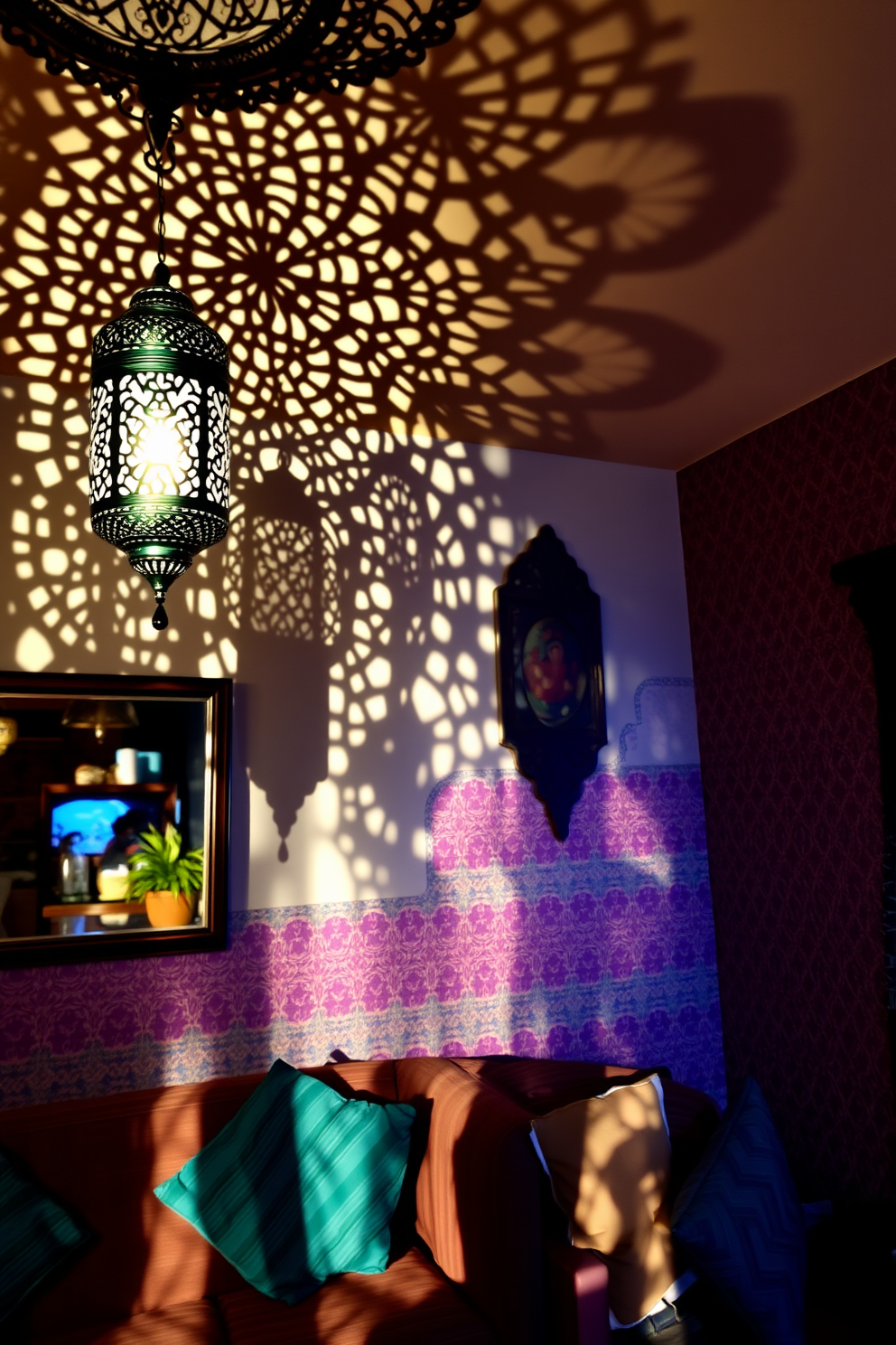 Moroccan Wallpaper Decorating Ideas 9