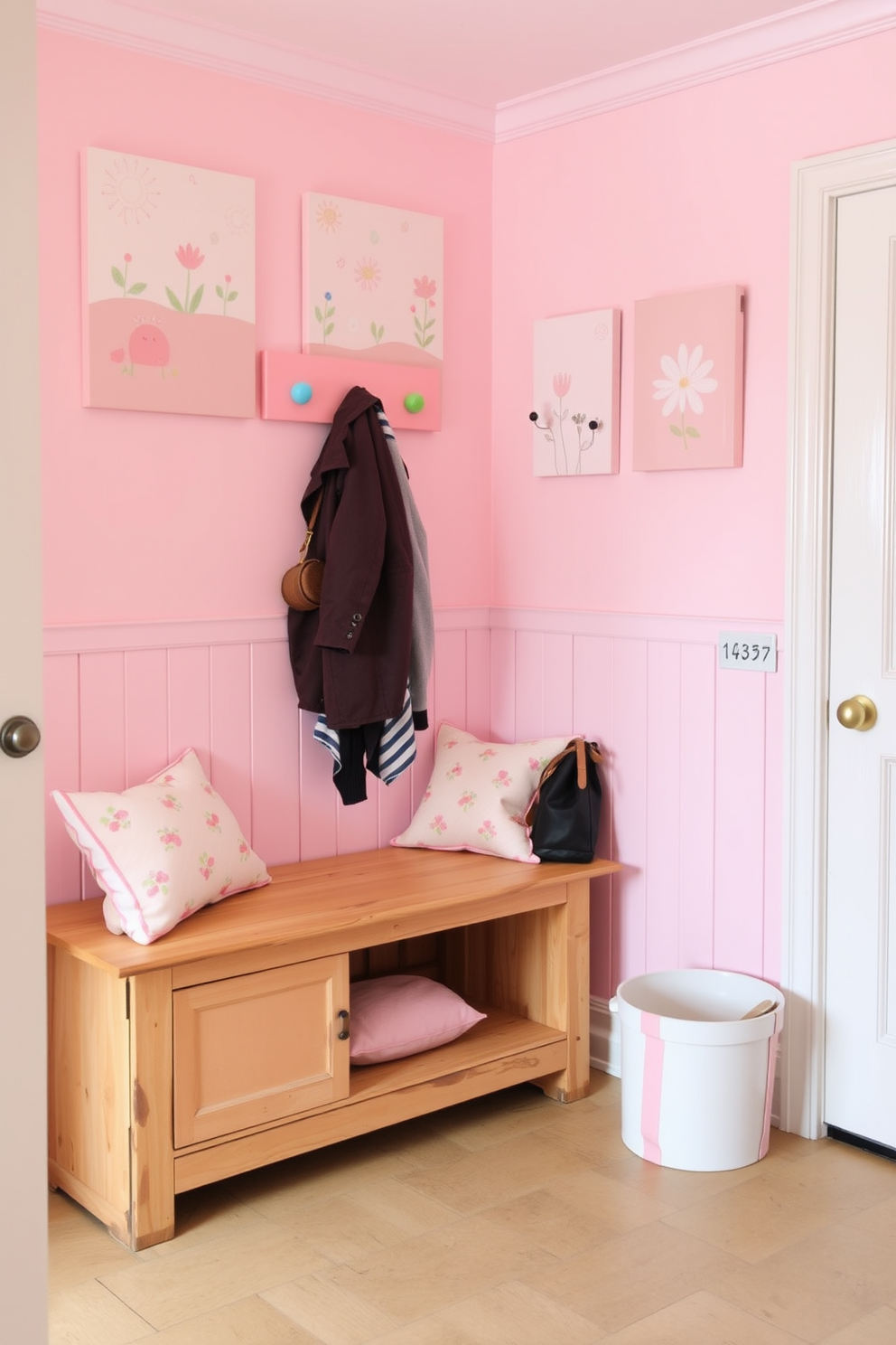 Mudroom Wall Painting Ideas 10