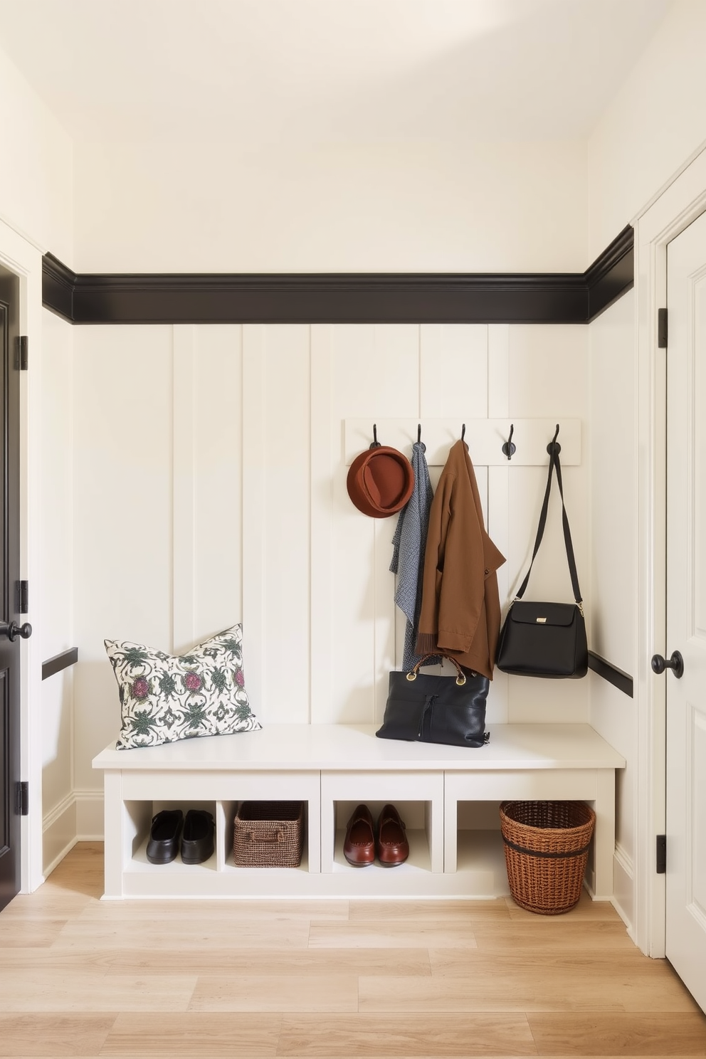 Mudroom Wall Painting Ideas 13