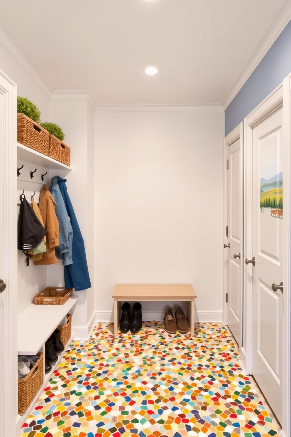 Mudroom Wall Painting Ideas 29