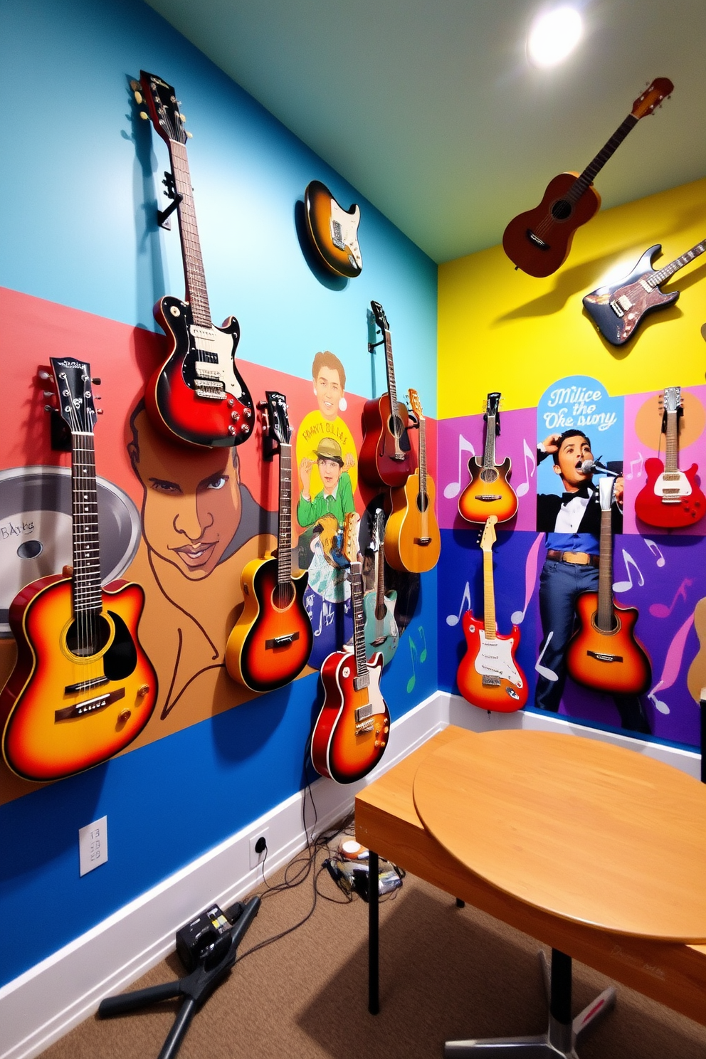 Music Room Wall Painting Ideas 11