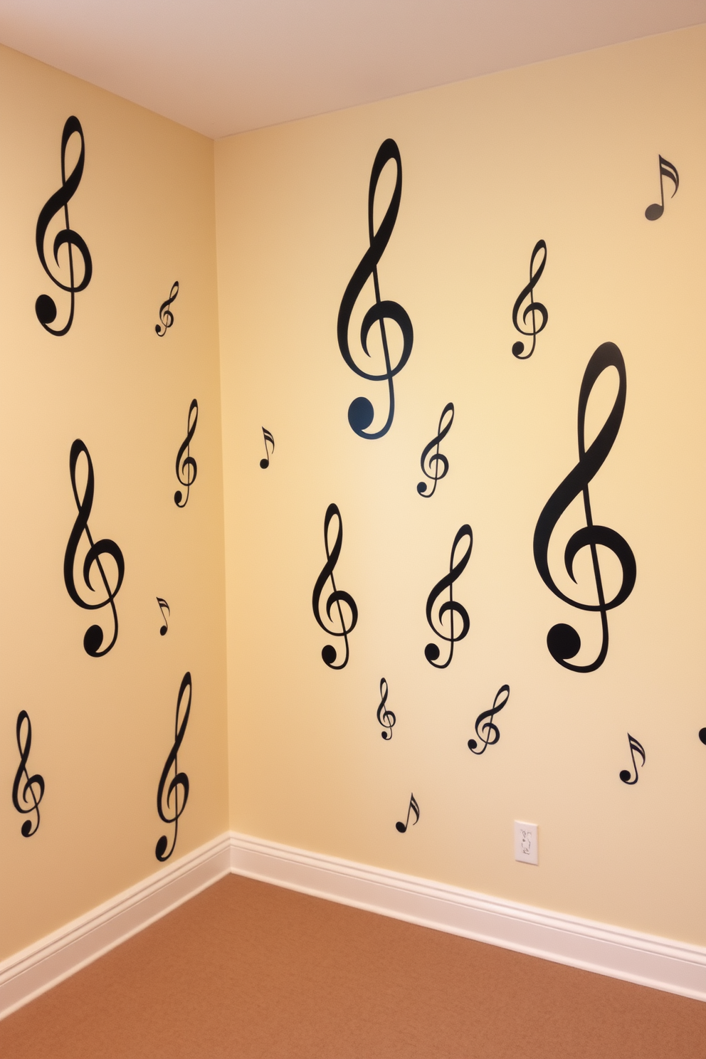 Music Room Wall Painting Ideas 13