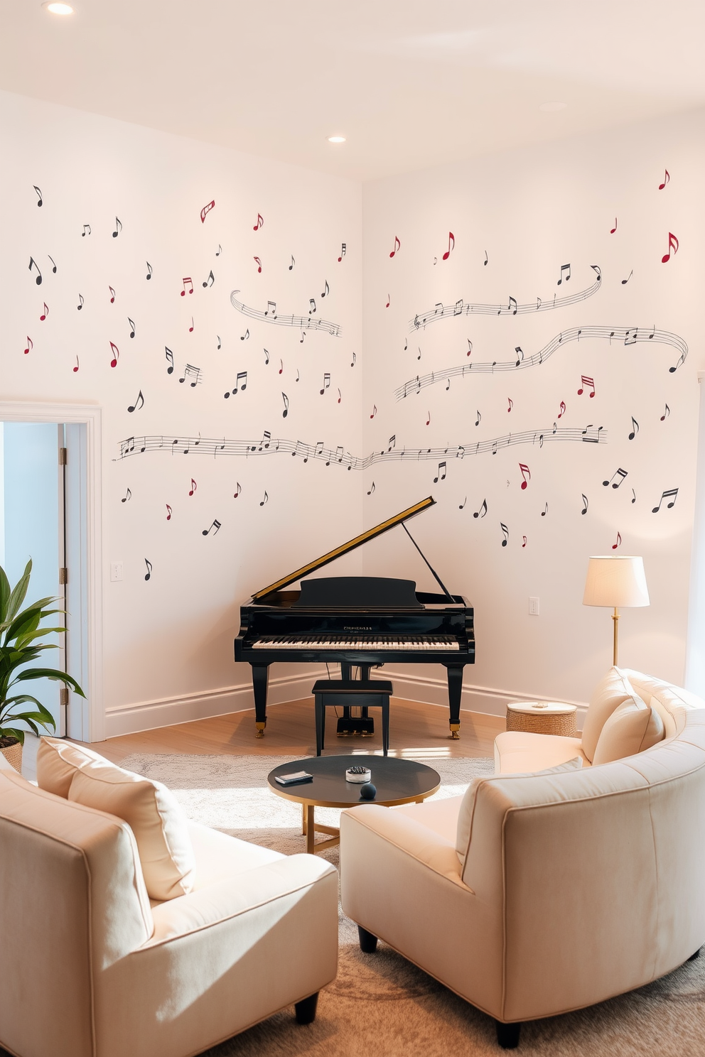 Music Room Wall Painting Ideas 14