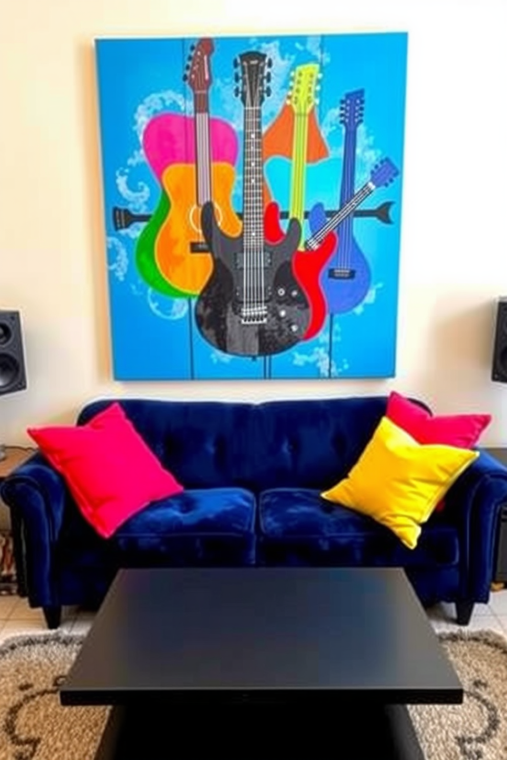 Music Room Wall Painting Ideas 2