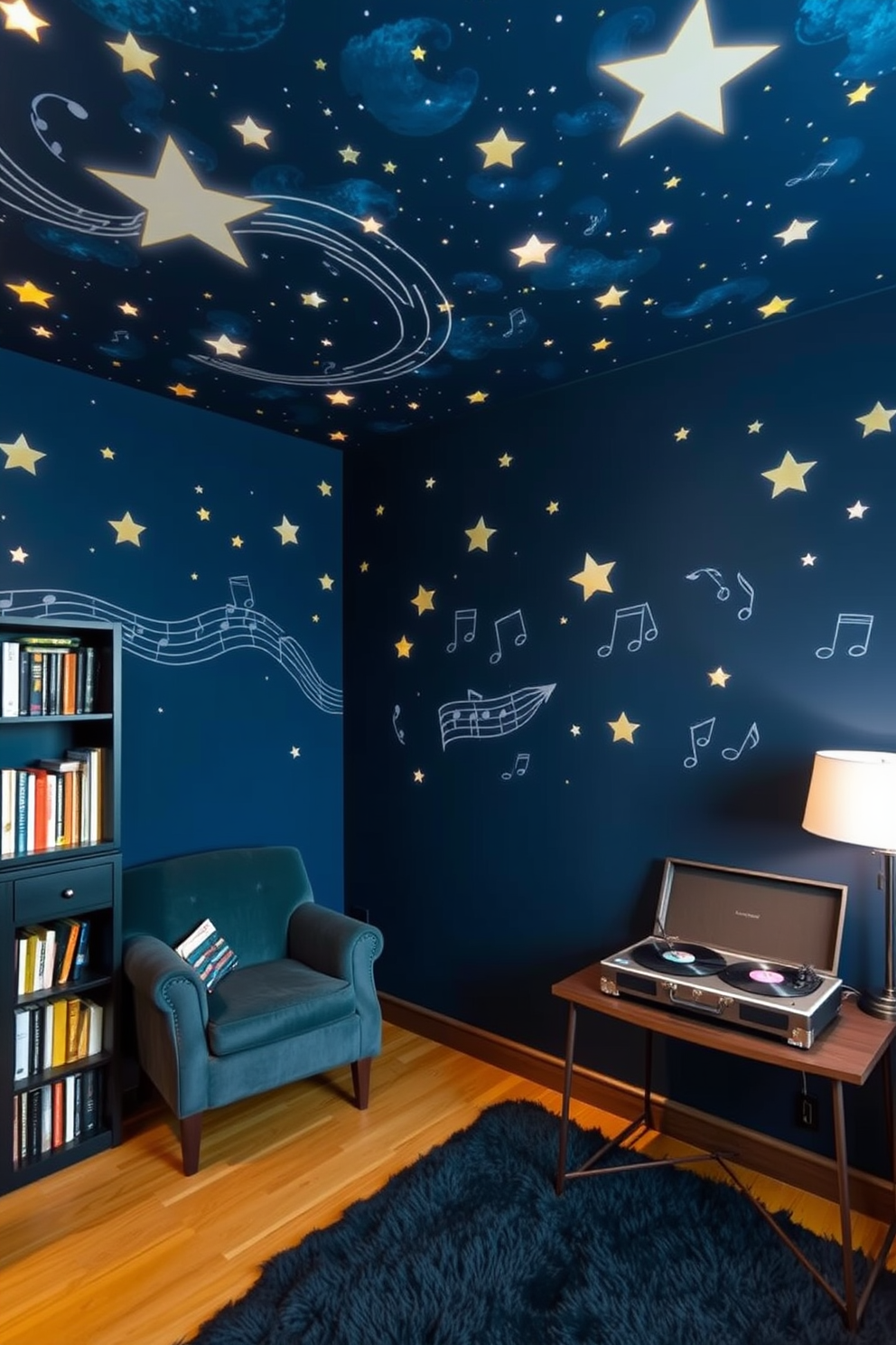 Music Room Wall Painting Ideas 28