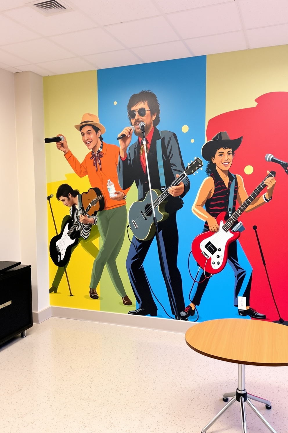 Music Room Wall Painting Ideas 4